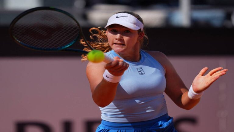 Andreeva sigue sin encajar un set, Navarro cae y Zheng se cita con Andreescu en Roma