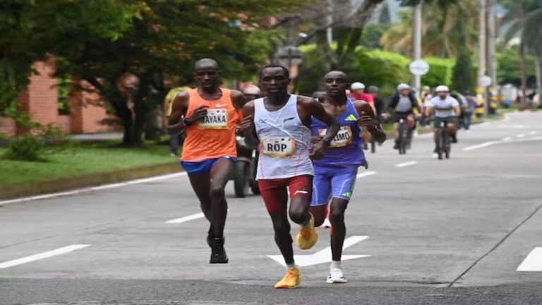 Dos kenianos se llevaron el triunfo en la Maratón de Cali