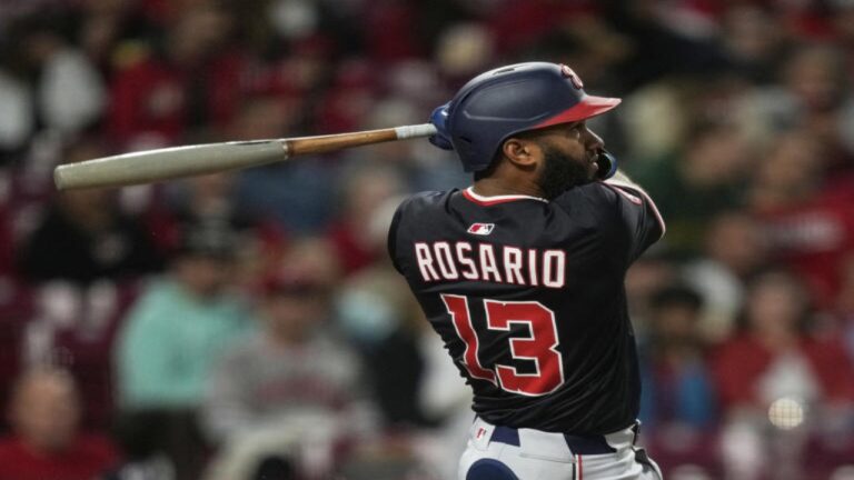 Amed Rosario castigó al pitcheo de Cincinnati