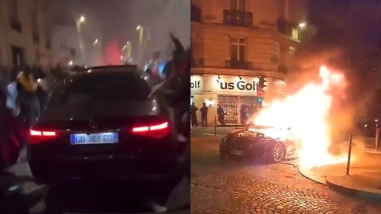 Tres heridos y 43 detenidos en incidentes por la celebración del triunfo del PSG en París