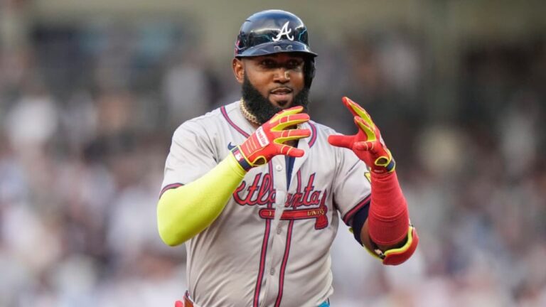 Ozuna fue una de las figuras que acaparó reflectores en la MLB