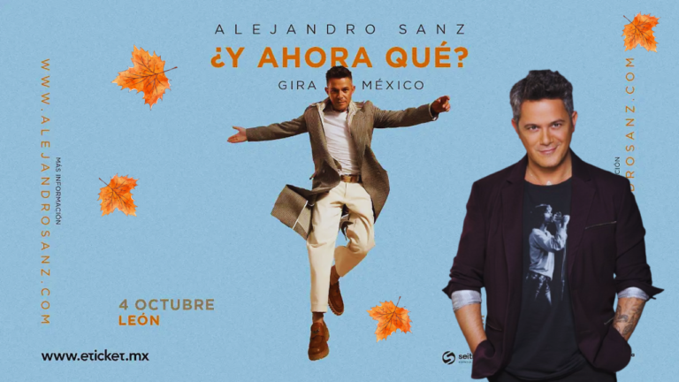 Alejandro Sanz añade dos conciertos en Ciudad de México en su gira «¿Y Ahora Qué?»