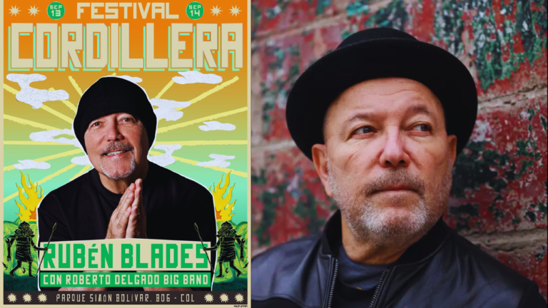Rubén Blades se presentará en el Festival Cordillera de Bogotá