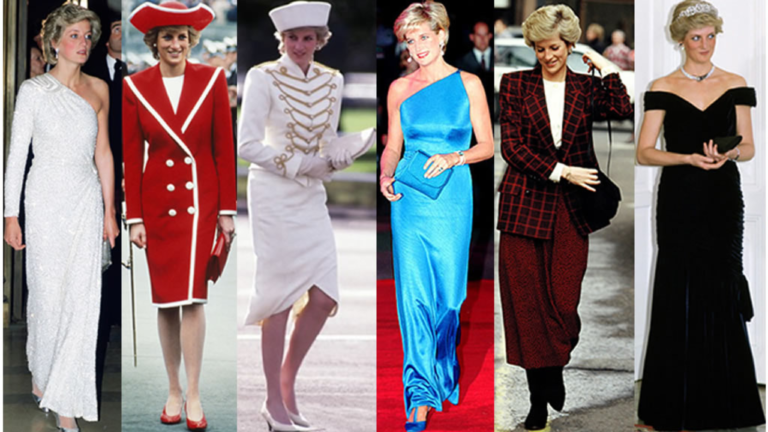 Subastan una colección de más de 200 piezas del armario de Lady Di