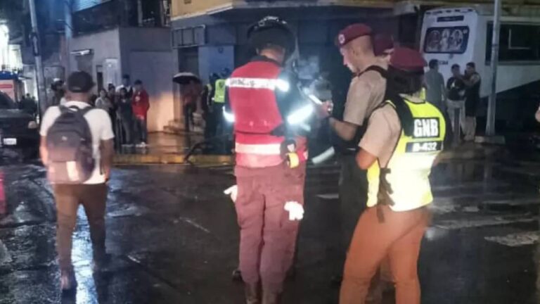 Choque múltiple dejó siete lesionados en Caracas