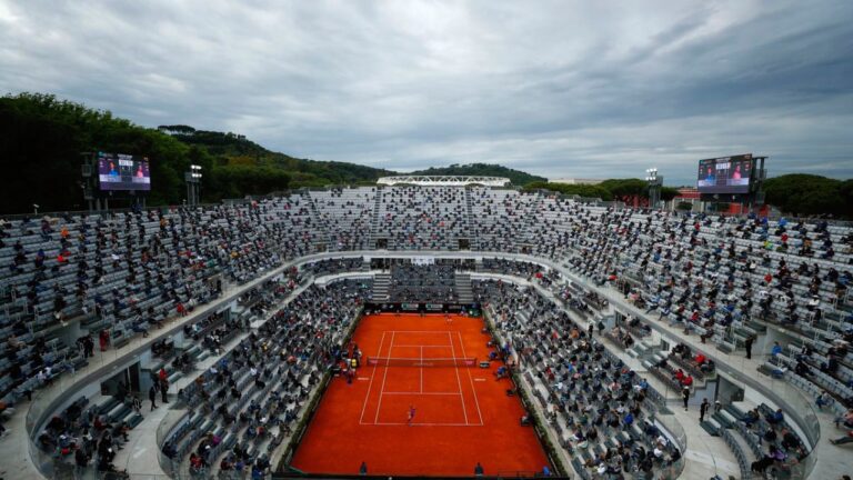 Interrumpida la jornada del Masters y WTA 1000 por lluvia