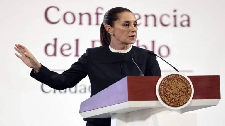 Sheinbaum rechazó la oferta de Trump de envío de militares contra el narco