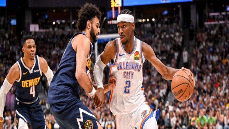 Thunder triunfó en un duro duelo en Denver