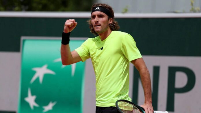 Tsitsipas terminó el sueño de Etcheverry en primera ronda