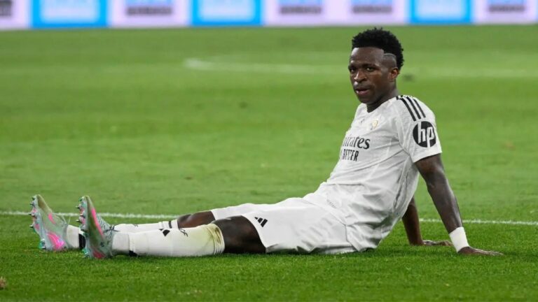 Vinícius se suma a la lista de lesionados del Real Madrid