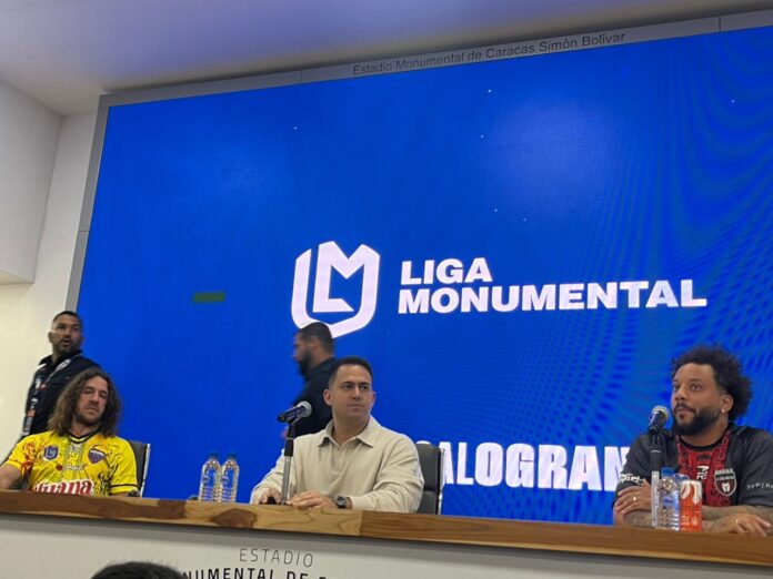 Marcelo y Puyol elogiaron la recepción y formato de la Liga Monumental (+audio)
