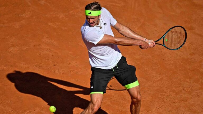 Zverev empezó con victoria su última prueba antes de Roland Garros