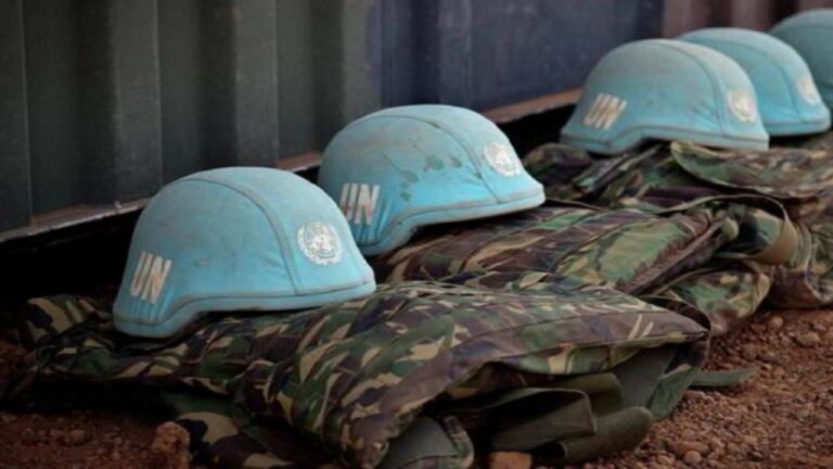Dos cascos azules de la ONU mueren en un tiroteo en una base militar en Sudán del Sur