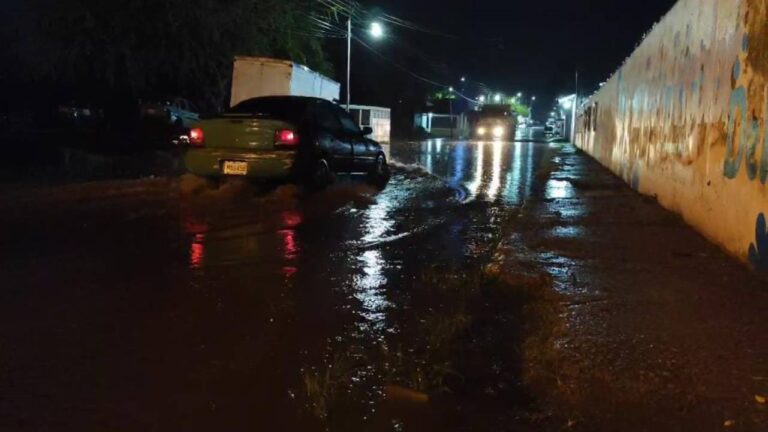 Diversos sectores en Upata resultaron afectados por las recientes lluvias