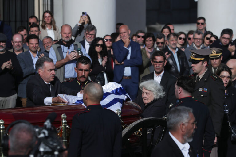 Cortejo fúnebre del expresidente José «Pepe» Mujica
