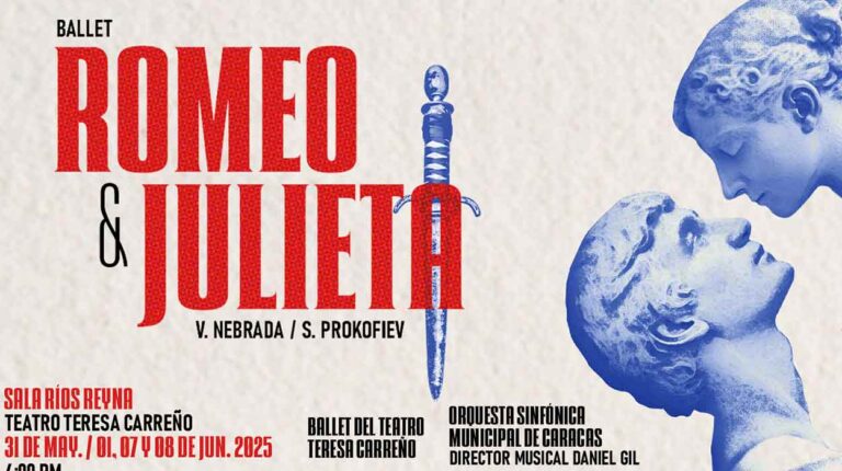 Ballet del Teatro Teresa Carreño subirá a escena la pasión y tragedia de Romeo y Julieta