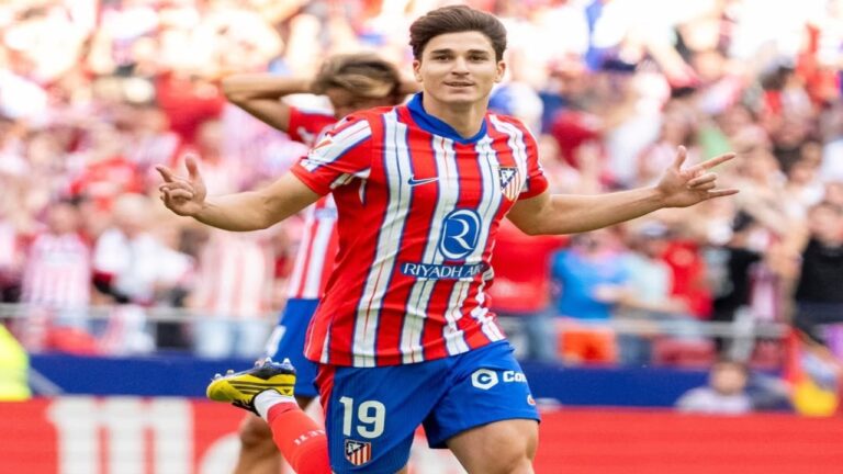 Julián Alvarez le dio al Atlético el pase a la Supercopa de España