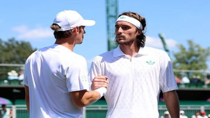 Tsitsipas no pudo continuar Wimbledon