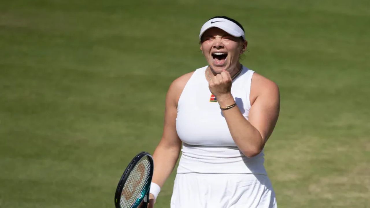 Anisimova sorprende a Sabalenka y jugará su primera final de Wimbledon
