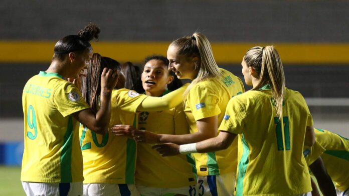 Brasil selló su clasificación a semifinales y Colombia goleó y complica a Venezuela