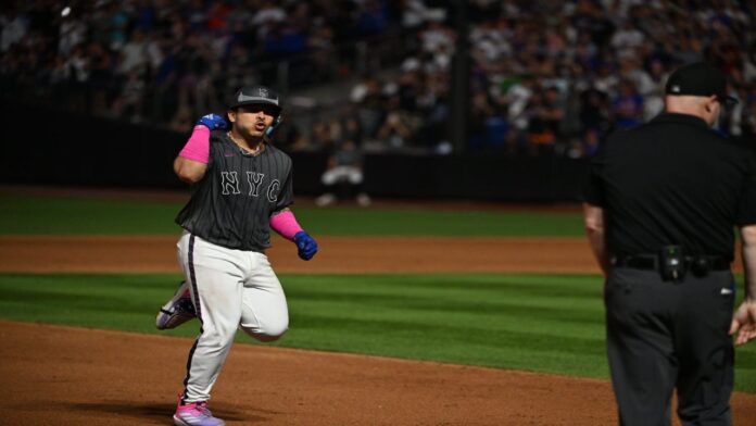 Francisco Álvarez sigue dándole alegría a los Mets en su regreso a Grandes Ligas