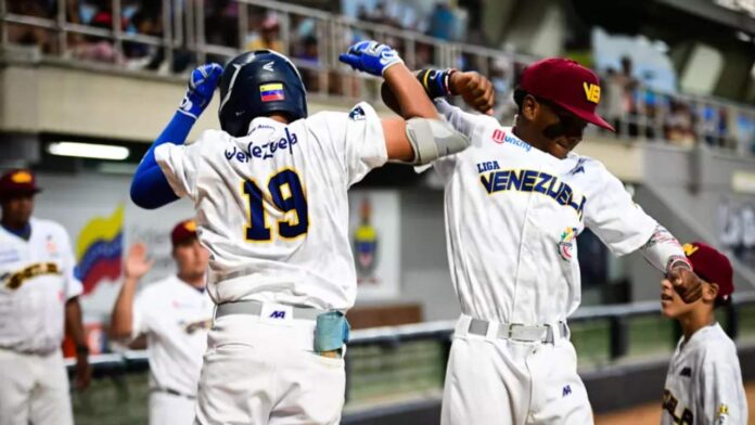 Venezuela castigó a Curazao y mantiene la pelea en la cima de la Serie del Caribe Kids