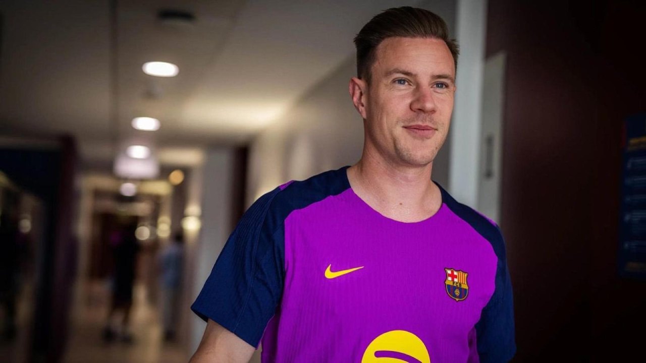Ter Stegen continúa al margen de los entrenamientos del Barcelona
