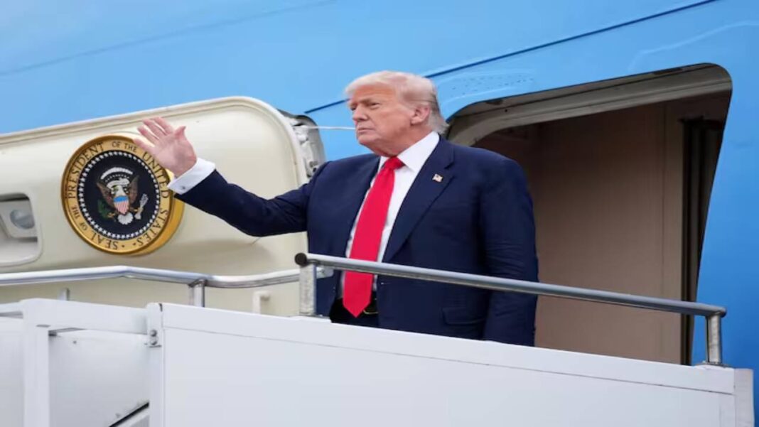 Trump dijo en su visita a Escocia que la inmigración ilegal es 