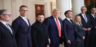 Finaliza la reunión de Trump, socios europeos y Zelenski sobre Ucrania en la Casa Blanca