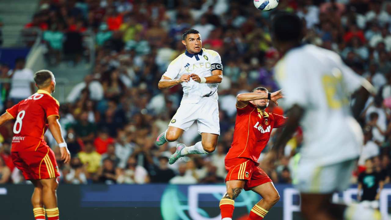 Cristiano Ronaldo anota hat trick en amistoso