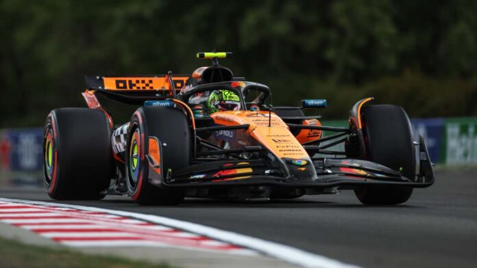 McLaren volvió a dominar en el inicio de los entrenamientos libres en Hungría