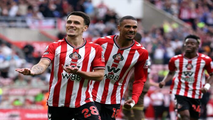 GettyImages-2232870037 Sunderland remontó para seguir sorprendiendo en su regreso a la Premier League