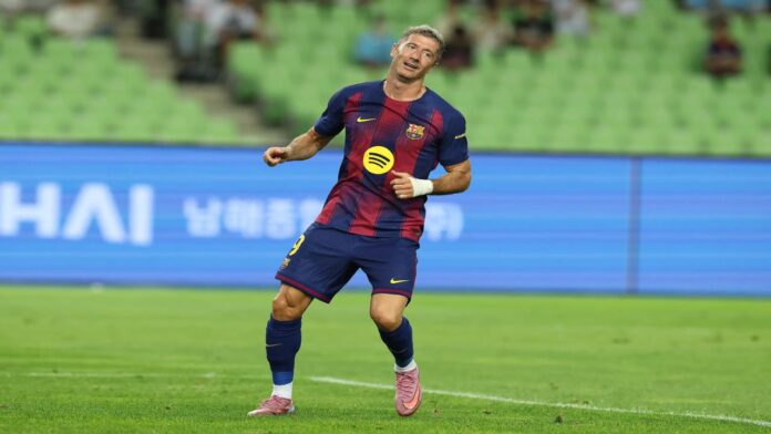 Lewandowski Lewandowski no disputará el Joan Gamper por molestias físicas