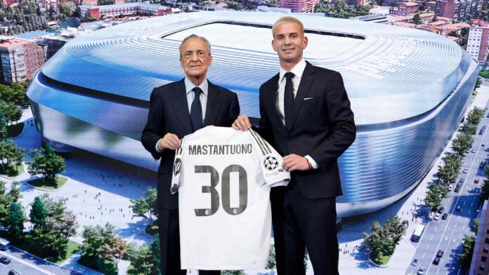 Mastantuono Mastantuono: "Me voy a dejar la vida por esta camiseta"