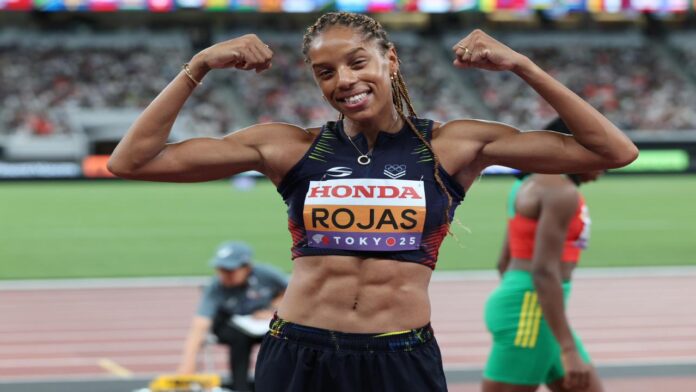 Yulimar Rojas regresó con éxito y luchará por medallas en Tokio