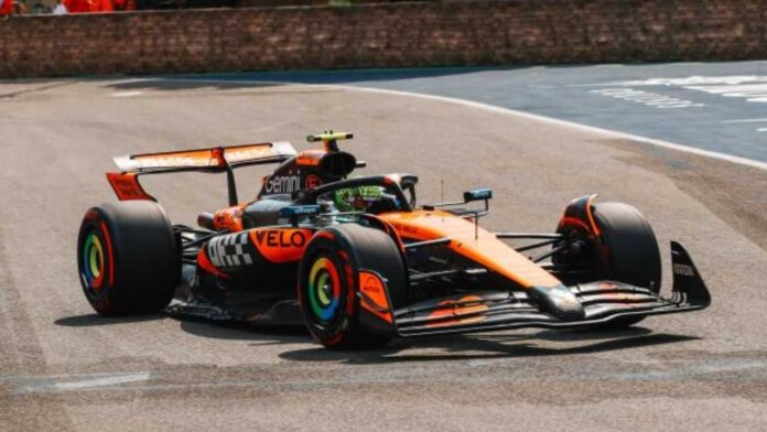 Lando Norris Norris comandó primeras prácticas libres en Baku