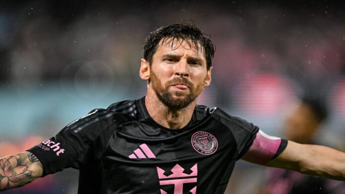 MESSI (1) Messi anotó por duplicado en la goleada del Inter Miami