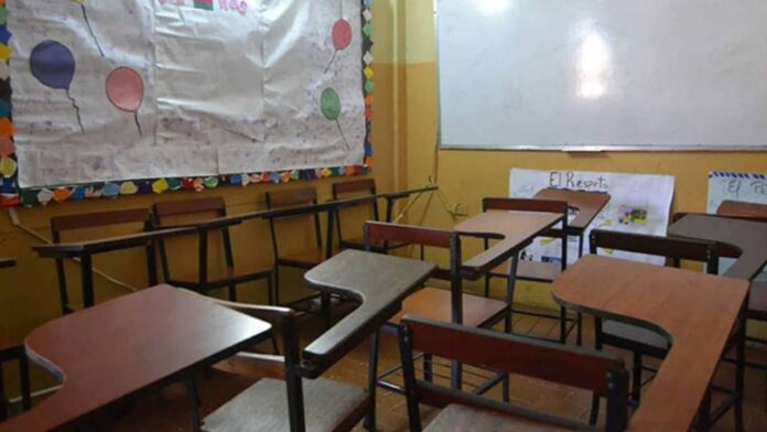 Pupitres, escuela