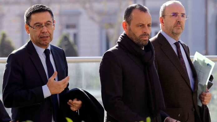 Bartomeu y Rossell declararon en juicio por pagos arbitrales del Barcelona