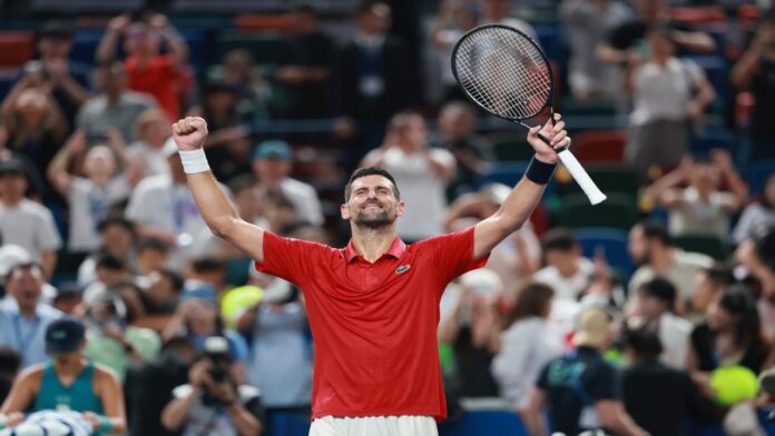 Djokovic alcanzó su décima semifinal en Shanghái