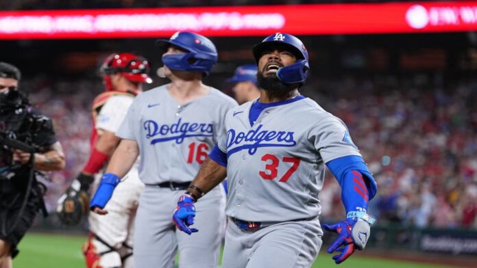 Dodgers vs Phillies Dodgers barrieron a domicilio y se acercan a la Serie de Campeonato