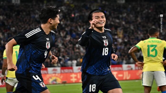 Japón logró su primera victoria en la historia ante Brasil