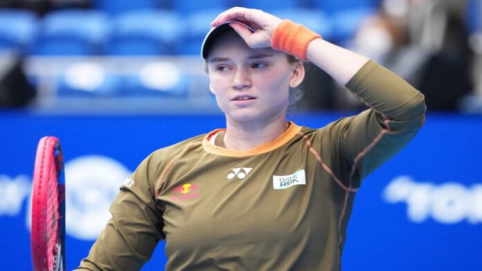 Rybakina Rybakina se acercó a las Finales WTA