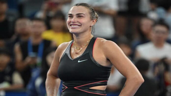 Sabalenka sostiene su invicto en Wuhan