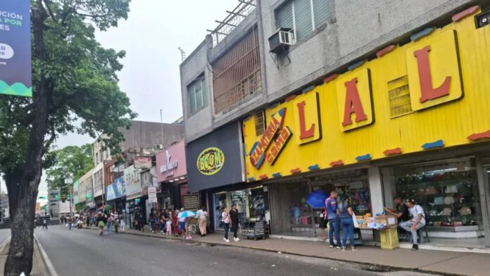 Tiendas del centro de Maturín