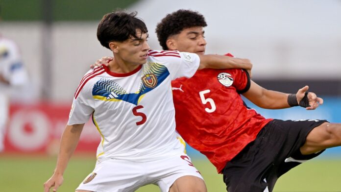Vinotitno Sub-17 Vinotinto igualó con Egipto y comparte el liderato en su grupo del Mundial sub-17
