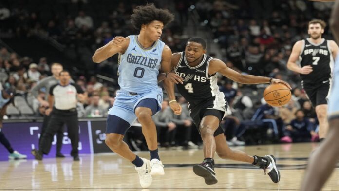 Spurs se mantuvo pese a las bajas y remontó a Grizzlies