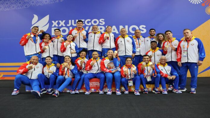 Venezuela vivió nueva jornada dorada en los Juegos de Lima y Ayacucho