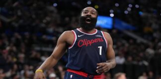 Harden asciende en la lista de máximos anotadores de la NBA
