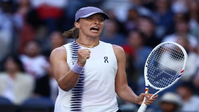 Swiatek dio cátedra y Keys mantiene su defensa de la corona